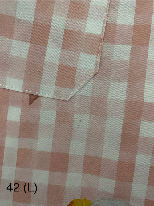 SECONDS - COUNTRY BLOOM SCRUBS SET (Please read description)