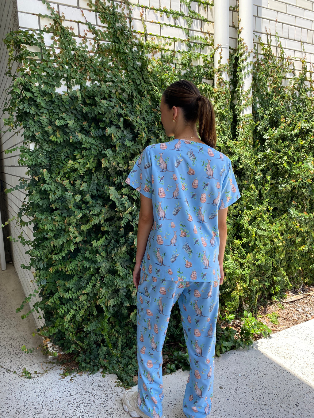 Australiana Scrubs Set