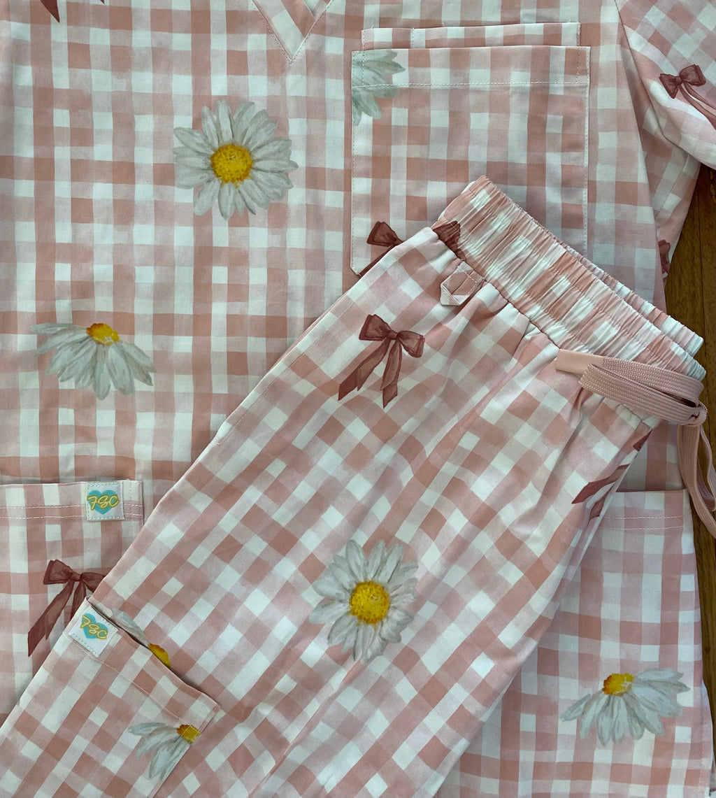 Country Bloom Scrubs Set